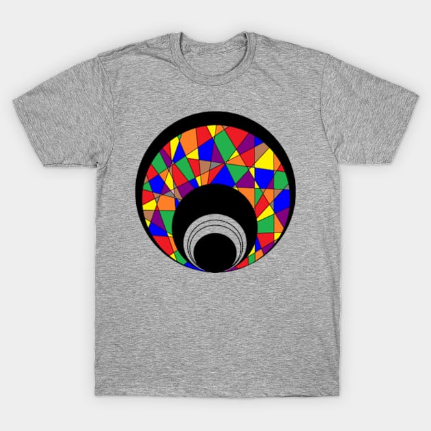 MOSAIC RAINBOW. MOON MOSAIC. T-Shirt by RENAN1989